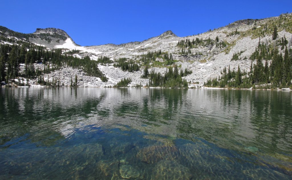 Idaho’s Selkirk Crest: Beehive Lake, July 2013 – Evans Outdoor Adventures