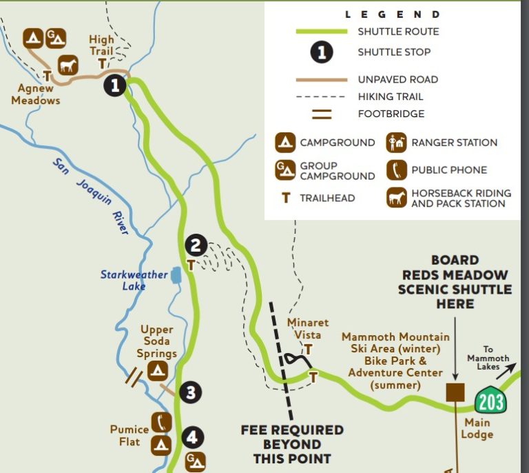 Red Meadows Map – Evans Outdoor Adventures